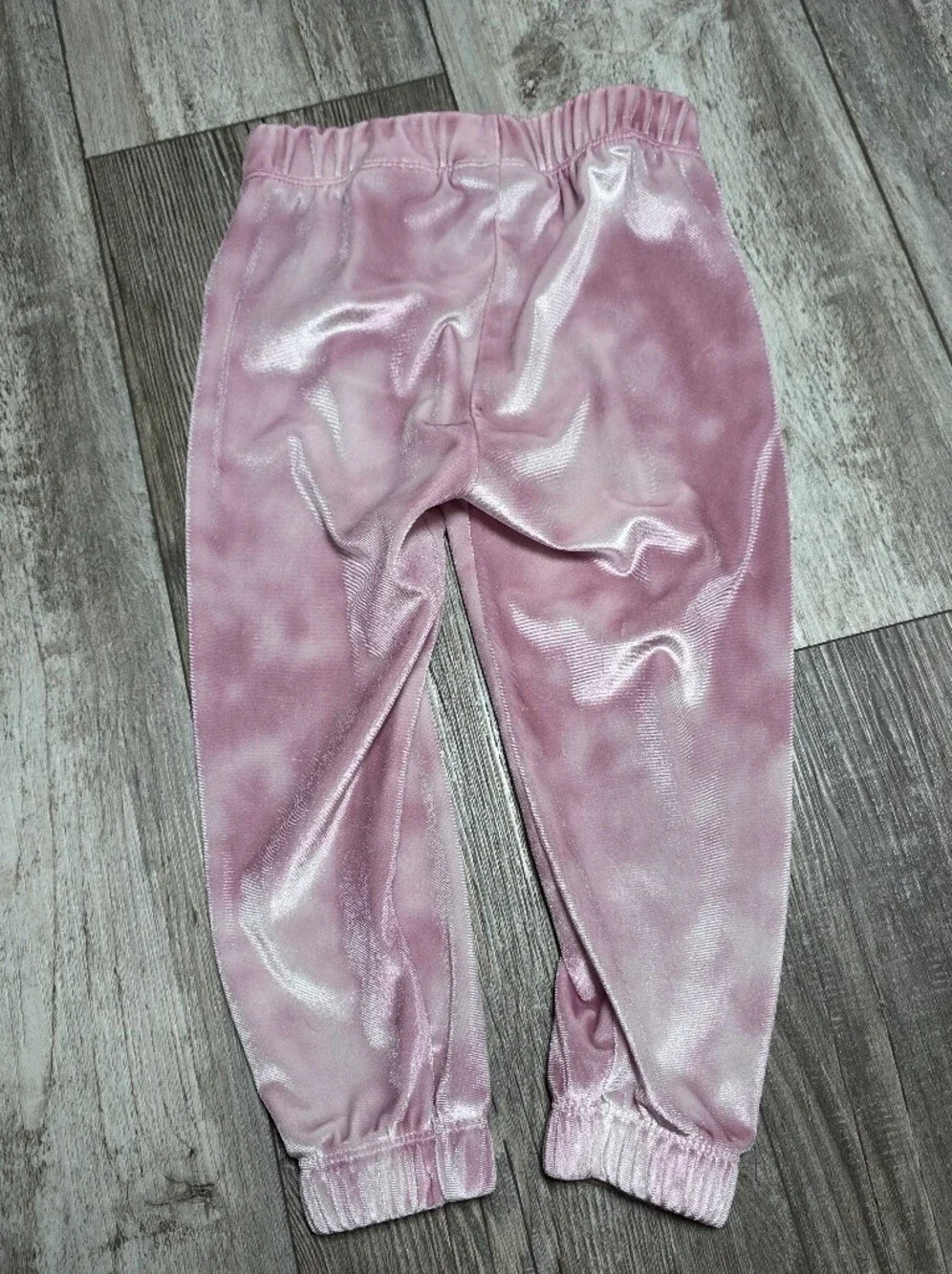 Nike Toddler Girls' 2-Piece Pink Smoke Velour Tracksuit Sz 24months